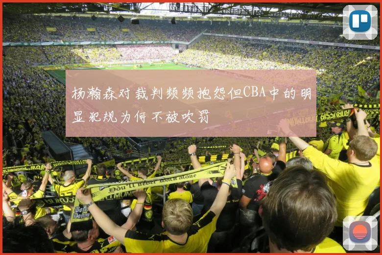 杨瀚森对裁判频频抱怨但CBA中的明显犯规为何不被吹罚